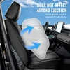 VEVOR Automobilių sėdynių užvalkalai SCU056SK, pilnas 13 vnt. komplektas, juodi, dirbtinė oda