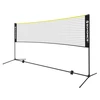 Koduva Badmintono tinklas, reguliuojamo aukščio, 500 x 103 x 155 cm, juodas-geltonas