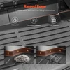 VEVOR Bagažinės kilimėlių rinkinys Toyota Kluger & Highlander 2020-2024, TPE, juodas, 3 dalių