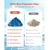VEVOR Baseino filtro rutuliukai smėlio filtrui, 1,4kg, mėlyni, poliesterio pluoštas, su skalbimo maišeliu