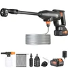 VEVOR Belaidis aukšto slėgio ploviklis XS-002, 220 W, 21 V, su 4,0 Ah akumuliatoriumi ir 6 viename antgaliu