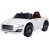 Koduva Bentley GT licencijuotas elektrinis vaikiškas automobilis, baltas, 108 x 60 x 43 cm