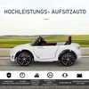 Koduva Bentley GT licencijuotas elektrinis vaikiškas automobilis, baltas, 108 x 60 x 43 cm