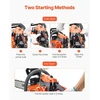 VEVOR Benzininis grandininis pjūklas 4000, 40 cc, 1,3 kW, 36 cm, oranžinė / juoda