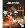 VEVOR Benzininis grandininis pjūklas 4000, 40 cc, 1,3 kW, 36 cm, oranžinė / juoda