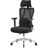 Koduva Biuro kėdė, ergonominė, sukama, juoda, 70 x 70 x 112–136 cm, iki 150 kg