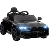 Koduva BMW M4 elektrinis vaikiškas automobilis, juodas, 108 x 69,5 x 51 cm