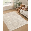 Koduva Boho kilimas 140 x 200 cm, purus, cappuccino smėlio spalvos