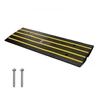 VEVOR Bortelio įvažiavimo rampa C03, guma, 122 x 41 x 7 cm, iki 15000 kg