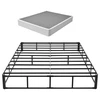 Koduva Box spring lovos rėmas Queen dydžiui, VEVOR AY11, plaunamas audinys, metalinis rėmas, 2010 x 1515 x 230 mm