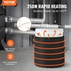 VEVOR Būgno šildytuvas, 18,93 l, 250 W, reguliuojamas 0-63 °C