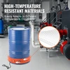 VEVOR Būgno šildytuvas, 208,2 l, 1200 W, silikoninis, reguliuojama 30-150 °C