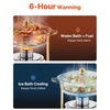 Koduva Chafing dish komplektas VEVOR, 5 Qt, 4 vnt., nerūdijančio plieno, auksinis