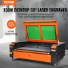 Koduva CO2 lazerinis graviravimo ir pjovimo įrenginys VEVOR KH1490, 130 W, 140 x 90 cm