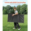 VEVOR Cornhole setas 4x2 ft, medinis, su 8 maišeliais ir nešiojimo dėklu