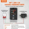 VEVOR Dažnio keitiklis A2-8015, 1,5 kW, 220 V, 7,5 A