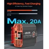 VEVOR DC į DC akumuliatoriaus įkroviklis SDC-20A, 12 V, 20 A, 250 W