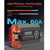 Koduva DC į DC akumuliatorių įkroviklis VEVOR SDC-60A, 12 V, 60 A, 750 W