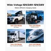 VEVOR DC į DC akumuliatorių įkroviklis C40A, 520 W, 40 A, 12V/24V