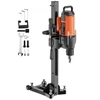 Koduva Deimantinė gręžimo mašina VEVOR Z1Z-9260 su stovu ir ratukais, 3200 W, 750 RPM, maks. gręžimo skersmuo 26 cm