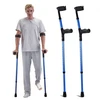 VEVOR Dilbio ramentai suaugusiesiems, aliumininiai, reguliuojamo aukščio 80-113 cm, 1 pora, iki 159 kg
