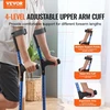 VEVOR Dilbio ramentai suaugusiesiems, aliumininiai, reguliuojamo aukščio 80-113 cm, 1 pora, iki 159 kg