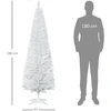 Koduva Dirbtinė kalėdų eglutė 180 cm, balta, Ø55 cm, 390 šakelių