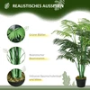 Koduva Dirbtinė palmė, žalia, 125 cm, vazonėlyje