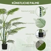 Koduva Dirbtinė palmė, žalia, 175 cm