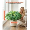 VEVOR Dirbtiniai paparčiai Boston fern, žali, šilkas ir LDPE, skersmuo 114 cm, 2 vnt.