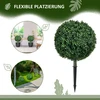 Koduva Dirbtinių buksmedžių 2 vnt. rinkinys, žalias, 70 cm