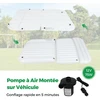 Promotion Dvipusis storas dangos pripučiamas čiužinys baltas spalvos