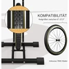 Koduva Dviračių stovas, vertikalus / horizontalus, 24–29", 700c, 41 x 41 x 76–121 cm, plienas, juodas