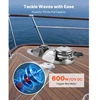 VEVOR Elektrinė inkarinė gervė YD411, 12 V DC, 600 W, 316 nerūdijantis plienas, valtims 6-11 m