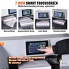 Koduva Elektrinė popieriaus pjaustyklė VEVOR E490T, pjovimo plotis 48 cm, pjovimo storis 8 cm, 18 cm jutiklinis ekranas