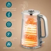 Virdulys Koduva Elektrinio virdulio ir skrudintuvo rinkinys, 2200 W, 1,7 l, pilkas