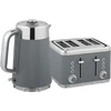 Virdulys Koduva Elektrinio virdulio ir skrudintuvo rinkinys, 2200 W, 1,7 l, pilkas