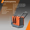 Sausintuvas Koduva Elektrinis drėgmės surinktuvas su žarna 85L/d, oranžinis
