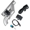 VEVOR Elektrinis išmetimo sklendės komplektas 0303110, 63,5 mm, nerūdijantis plienas, natūralaus metalo