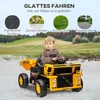 Koduva Elektrinis savivartis vaikams, 3-6 km/h, geltonas, 97 x 63 x 53 cm