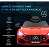 Koduva Elektrinis vaikiškas automobilis Mercedes-Benz AMG GTR, raudonas, 108 x 67 x 46 cm, 12V