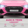 Koduva Elektrinis vaikiškas automobilis Audi E-tron, 12V, rožinė, 108 x 60 x 47 cm