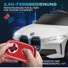 Aosom Elektrinis vaikiškas automobilis, baltas, 115 x 67 x 45 cm, 12V