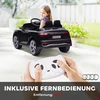 Koduva Elektrinis vaikų automobilis Audi Q8 e-tron Sportback, 12V, juodas, 98 x 49,5 x 43 cm
