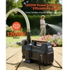 VEVOR Elektroninis seklaus šulinio srovinis siurblys FSGP1300C, 1300 W, 4800 l/val., PP, 53 x 28 x 37 cm