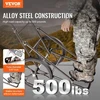 VEVOR Elnių vežimėlis YL1701, sulankstomas, iki 227 kg, geležis, 126 x 63 x 104 cm