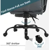 Koduva Ergonominė biuro kėdė, pilka, 68 x 80 x 120–126 cm