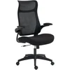 Koduva Ergonominė biuro kėdė su 3D porankiais, tinklo audinys, juoda, 108-118 cm