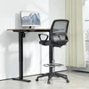 Koduva Ergonominė biuro kėdė su porankiais ir reguliuojamu pakoju, pilka, 68 x 66 x 100–120 cm