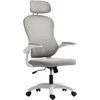 Koduva Ergonominė biuro kėdė su tinkliniu atlošu, pilka, 64 x 62 x 107-115 cm